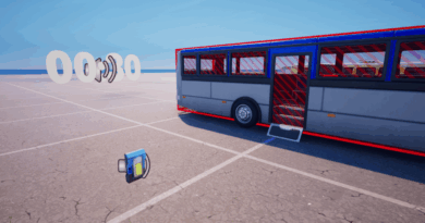 bus button timer barrier